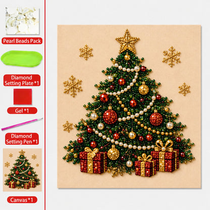 💎DIY Christmas Pearl Art Kit – Create, Frame & Display